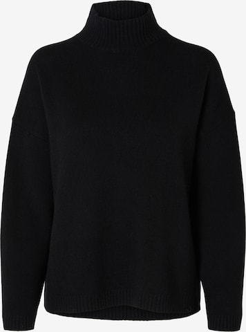SELECTED Pullover 'SLFCILLE' in Schwarz: Vorderseite