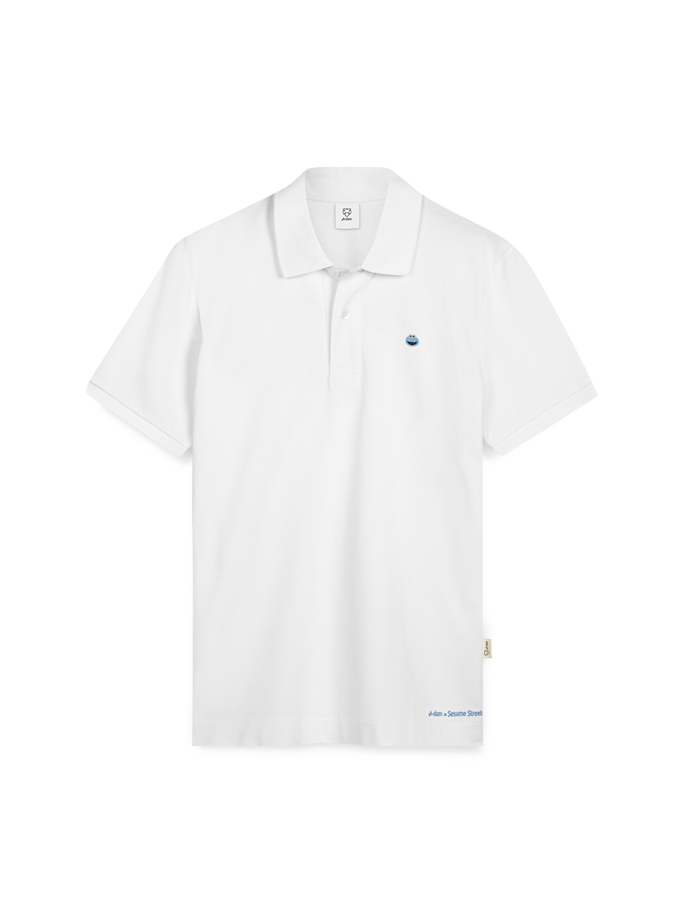 A-dam Shirt in White: front