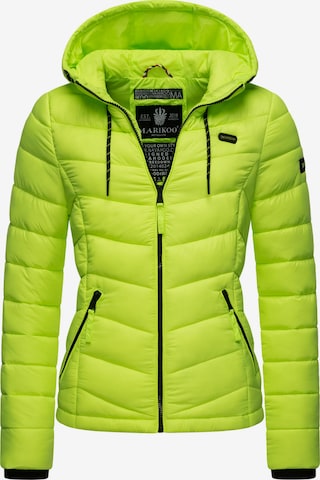 MARIKOO Between-Season Jacket 'Kuala' in Green: front