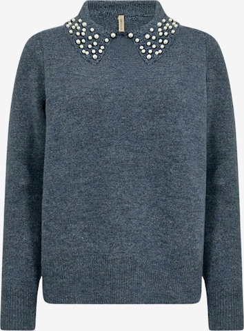 Soyaconcept Pullover 'Nessie 61' in Blau: Vorderseite