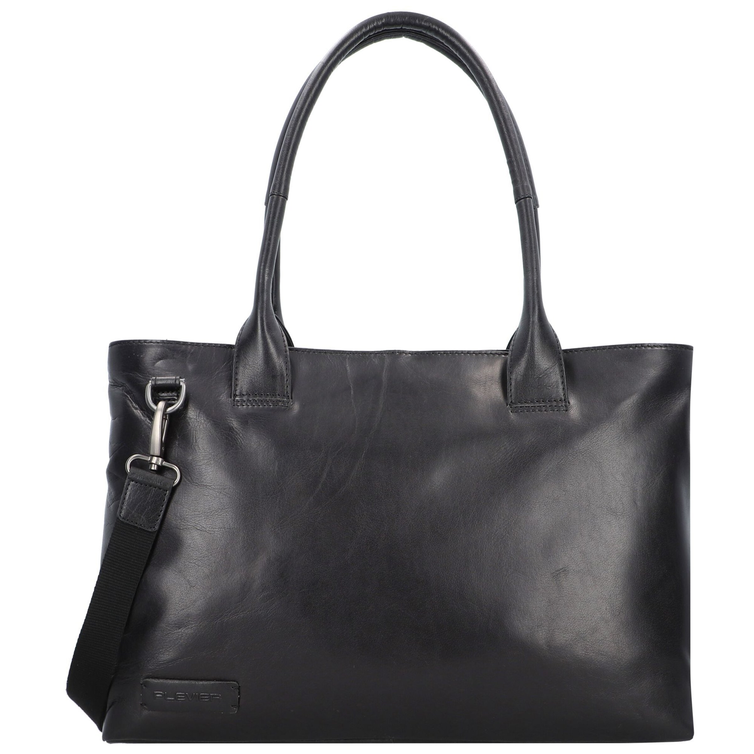 Plevier Shoulder Bag in Black: front