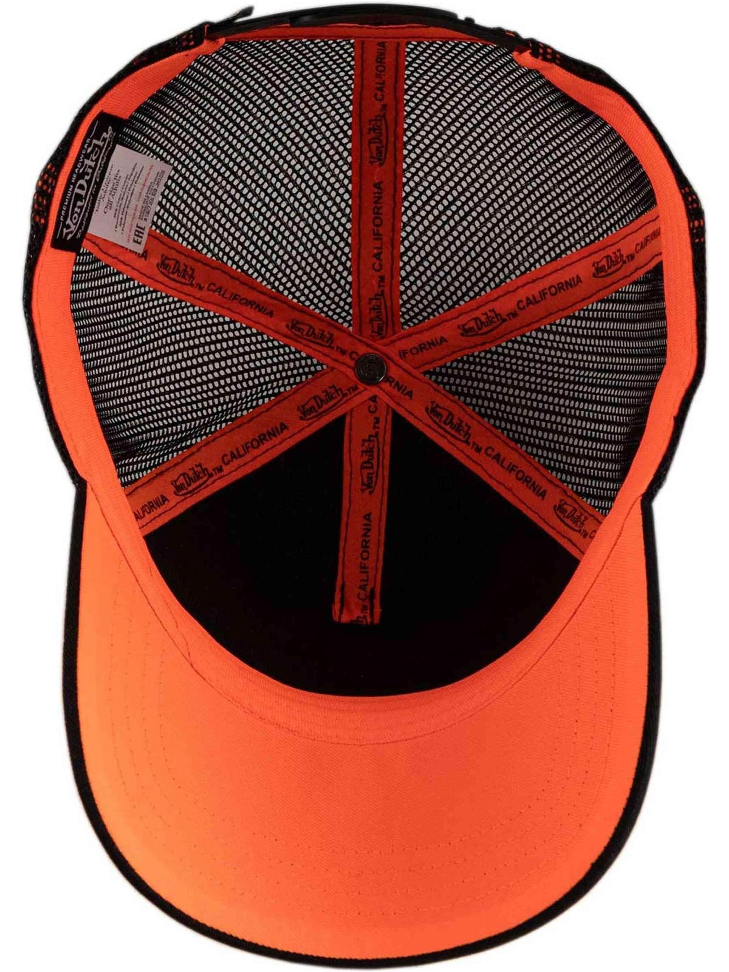 Von Dutch Pet 'Gorra von dutch negra rubber patch trucker cap' in Zwart