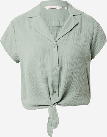 ONLY Blouse 'THYRA' in Groen: voorkant