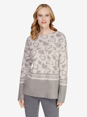 heine Sweater in Grey: front