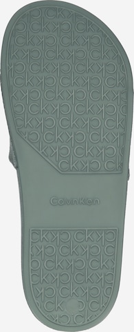 Calvin Klein Nizki natikači | zelena barva