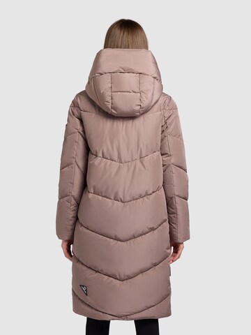 khujo Mantel 'Jange' in Braun