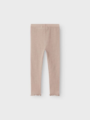 Coupe slim Leggings NAME IT en beige