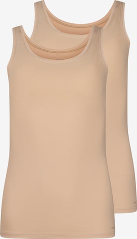 Top di Skiny in beige: frontale