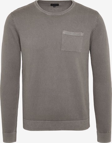 Oklahoma Jeans Sweater in Grey: front