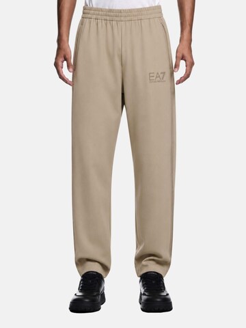 Regular Pantalon outdoor 'EA7 EMPORIO ARMANI JERSEY TROUSER PANTALONE' EA7 Emporio Armani en beige
