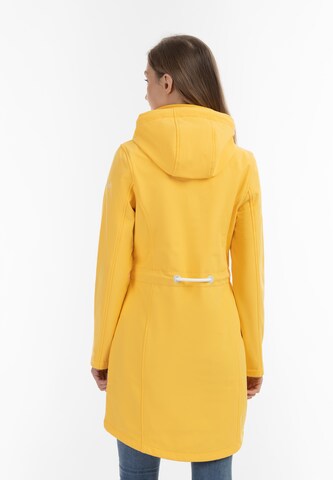 Manteau fonctionnel Schmuddelwedda en jaune