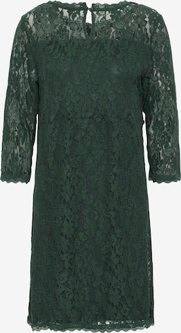 Robe 'Kit' Cream en vert : devant