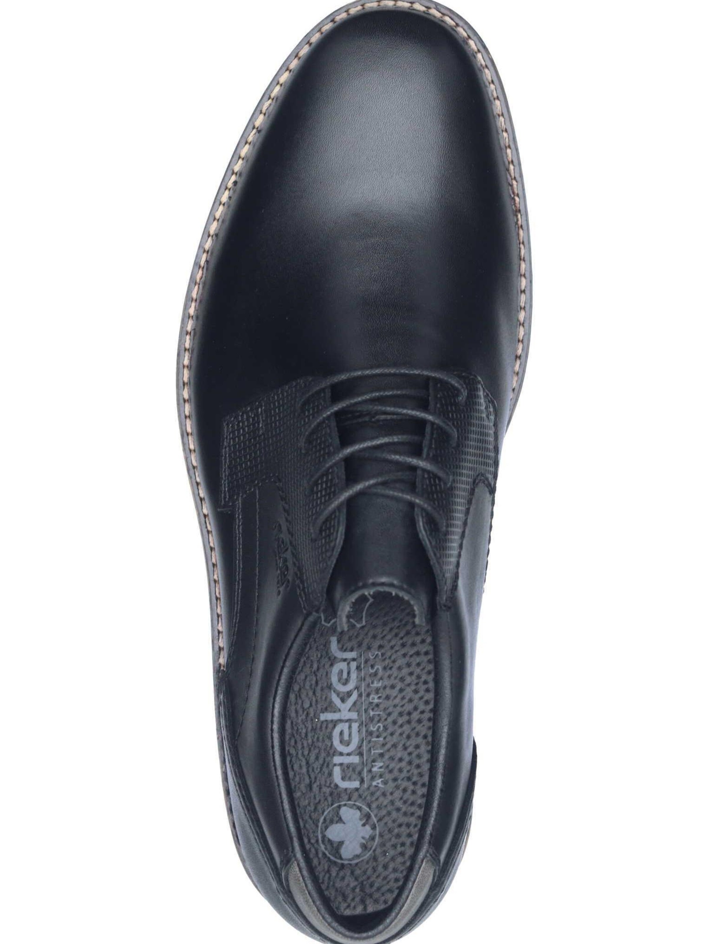 Rieker Lace-Up Shoes in Black