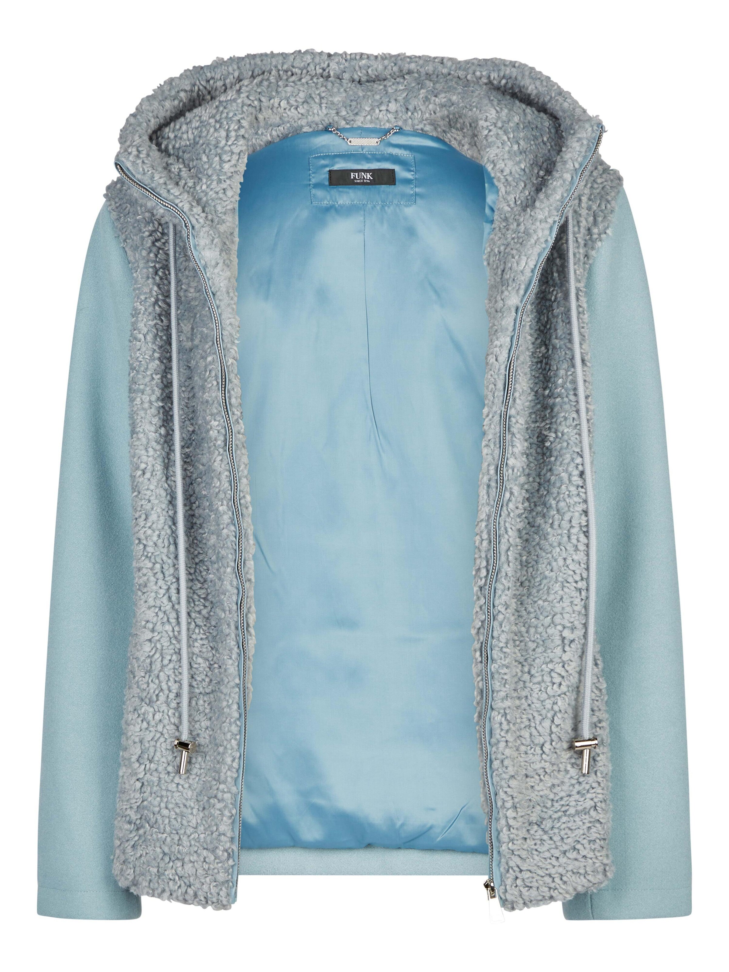 Funk since 1776 Between-Season Jacket in Blue: front