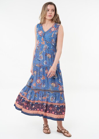 VICCI Germany Summer Dress in Blue: front