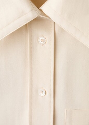 MANGO Bluse 'Beta' in Beige