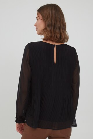 Fransa Blouse 'FRDAJAPLISSE 1' in Zwart