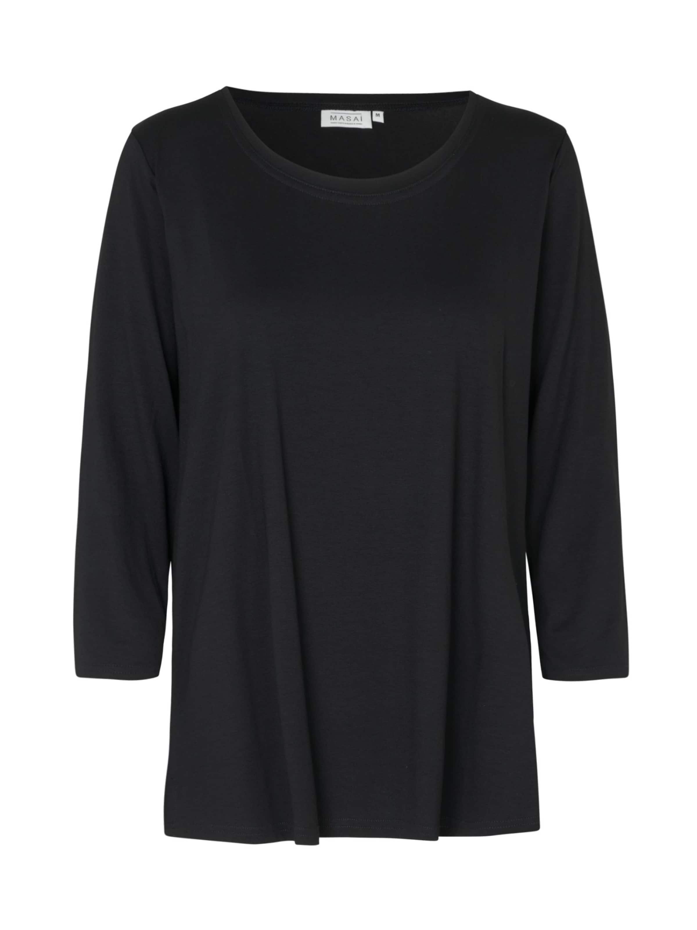 Masai Bluse 'MaCecille' i XL i sort, Produktvisning