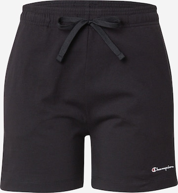 Champion Authentic Athletic Apparel Regular Pants in Black: front