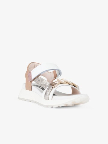 Sandalo di Hispanitas in beige: frontale