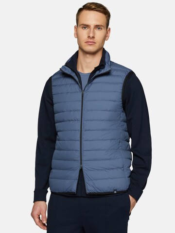 Boggi Milano Vest in Blue: front