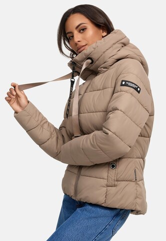 Veste d’hiver NAVAHOO en marron : devant