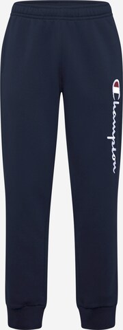 Champion Authentic Athletic Apparel Tapered Pants 'Classic' in Blue: front