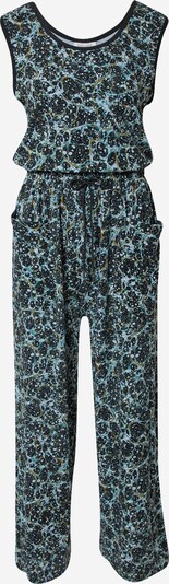 Thought Jumpsuit 'Skylar' in Pastel blue / Dark blue / Brown / Petrol, Item view