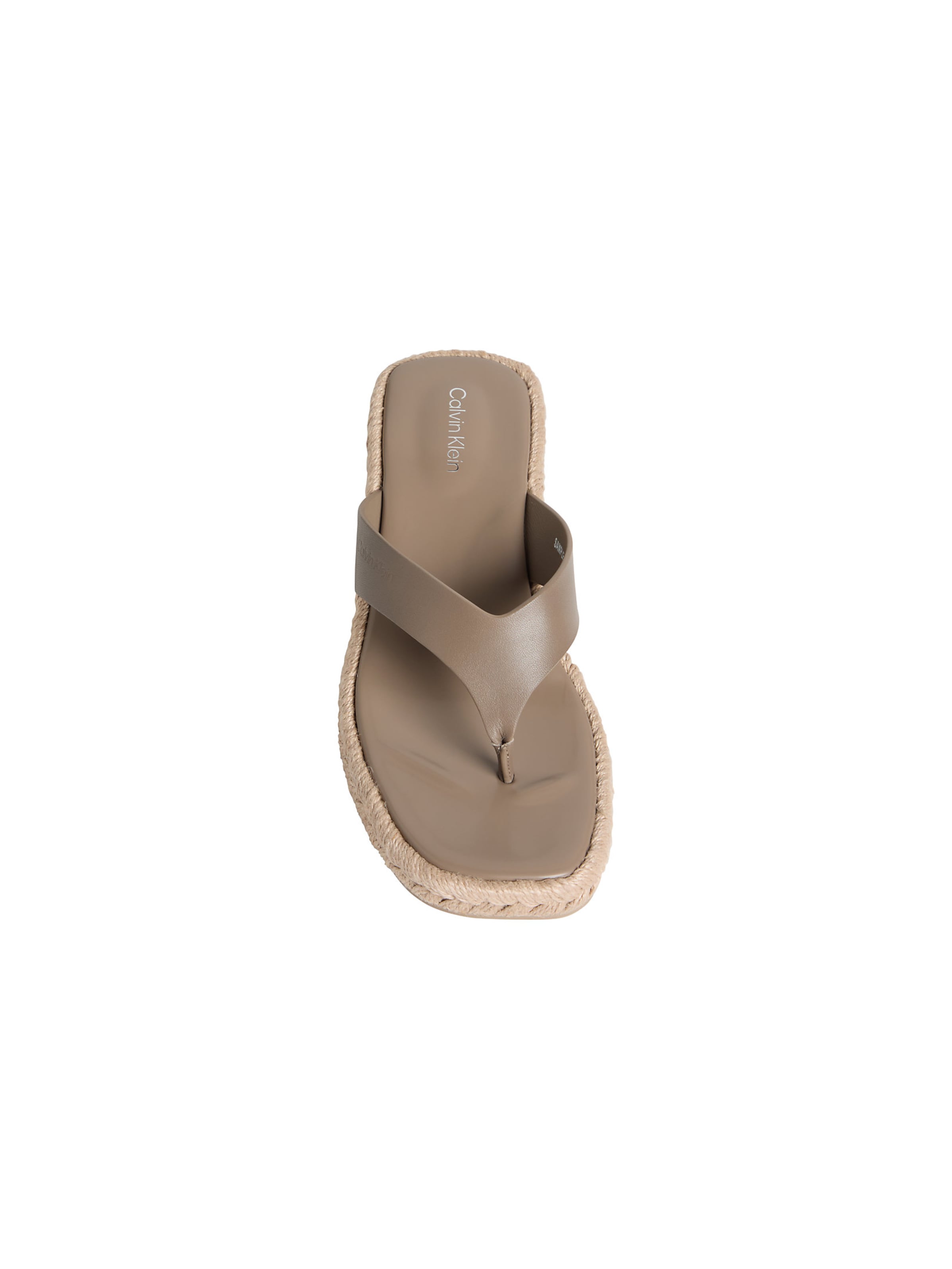 Tongs 'Beta' Calvin Klein en gris