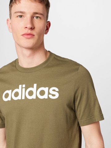 T-Shirt 'Essentials' ADIDAS SPORTSWEAR en vert