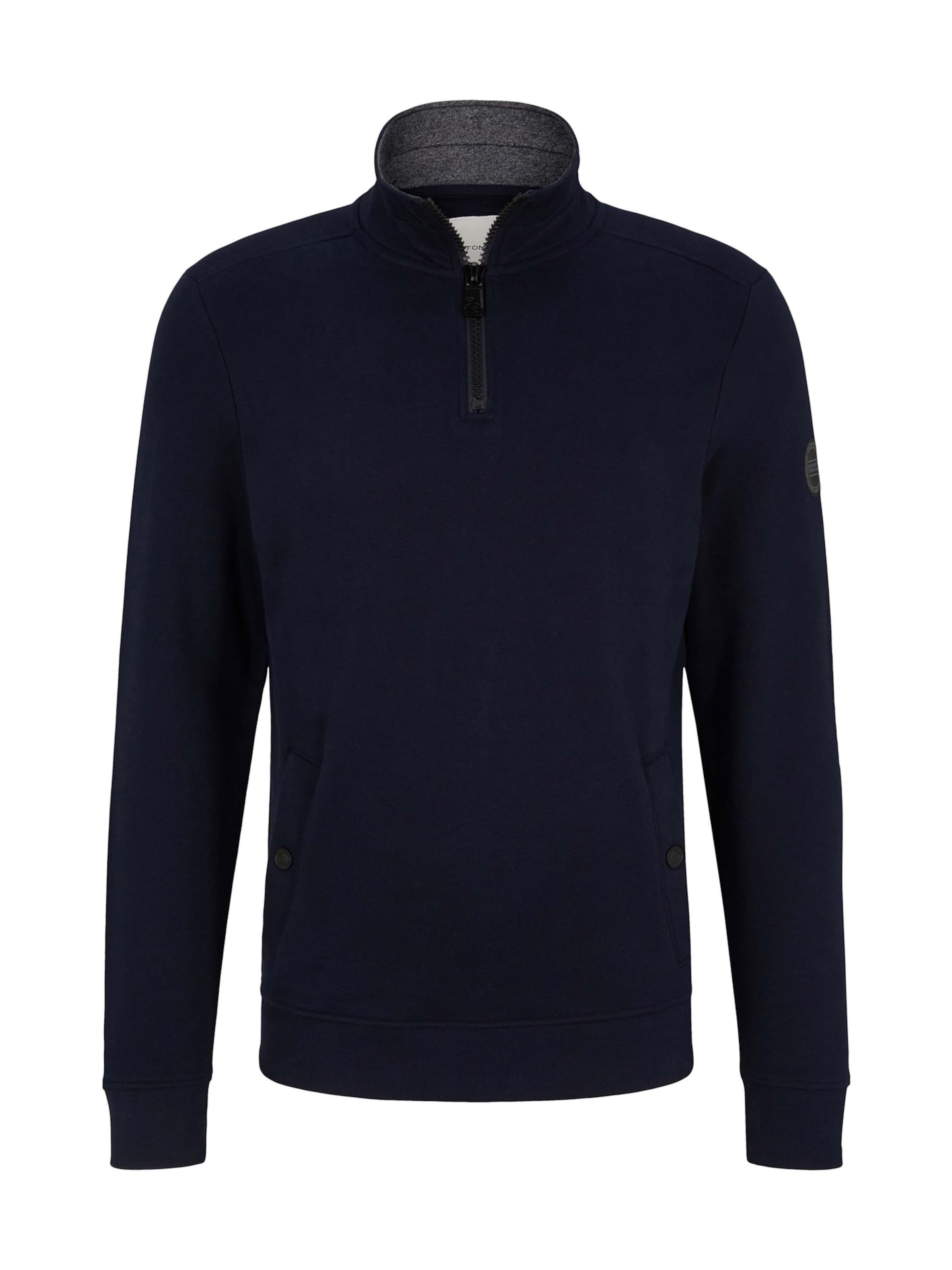 TOM TAILOR Sweatshirt in Blau: Vorderseite
