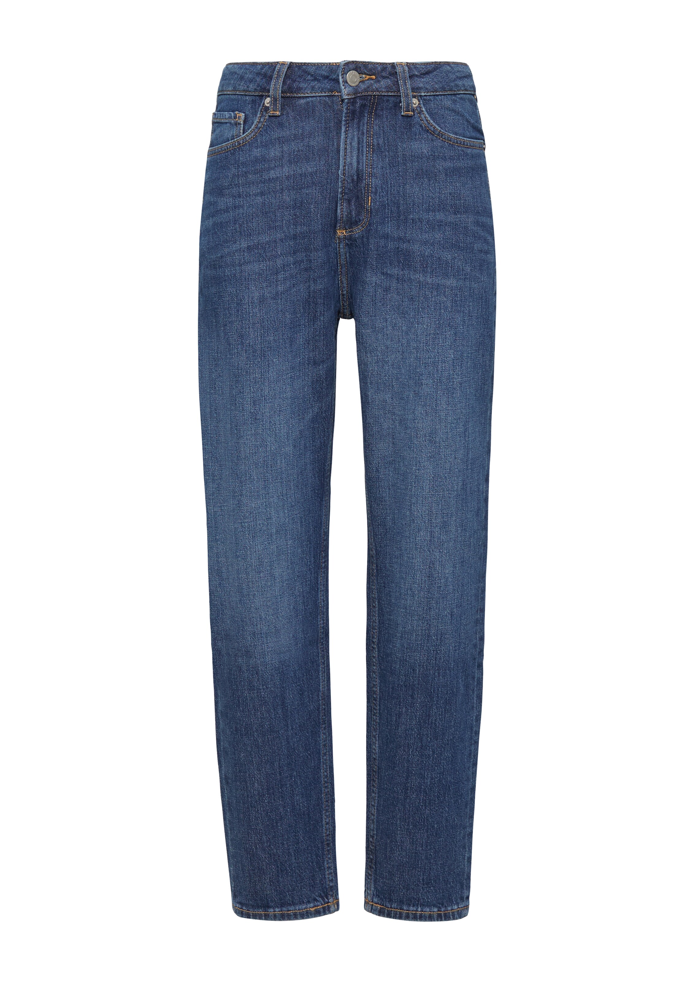 QS Tapered Jeans 'Tizie' in Blauw: voorkant