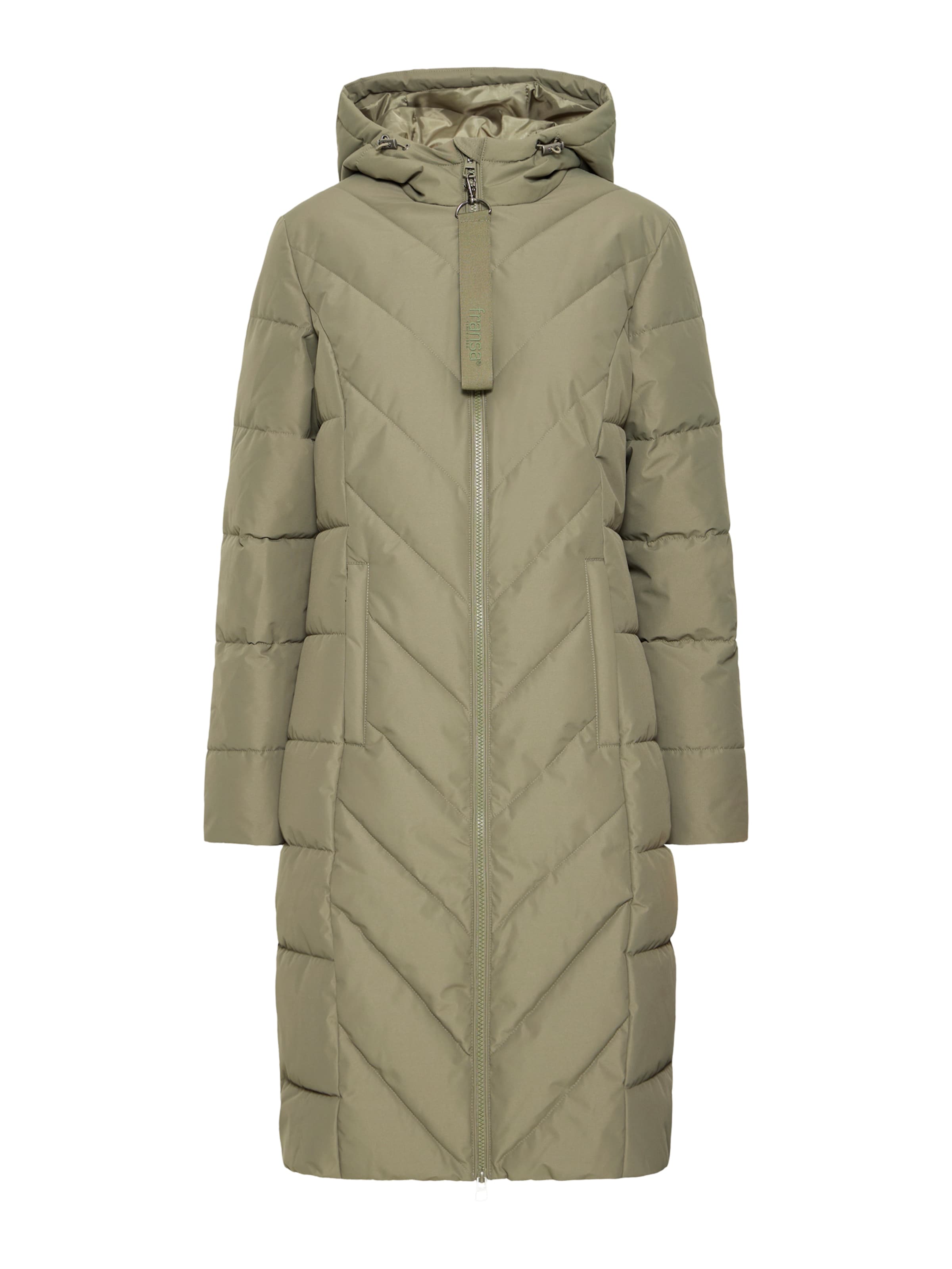 Cappotto invernale 'FRMAISE' di Fransa in verde: frontale