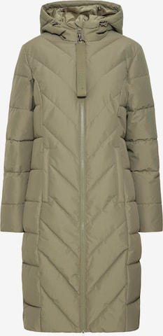 Manteau d’hiver 'FRMAISE' Fransa en vert : devant