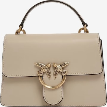Borsa a spalla 'Love One' di PINKO in beige: frontale