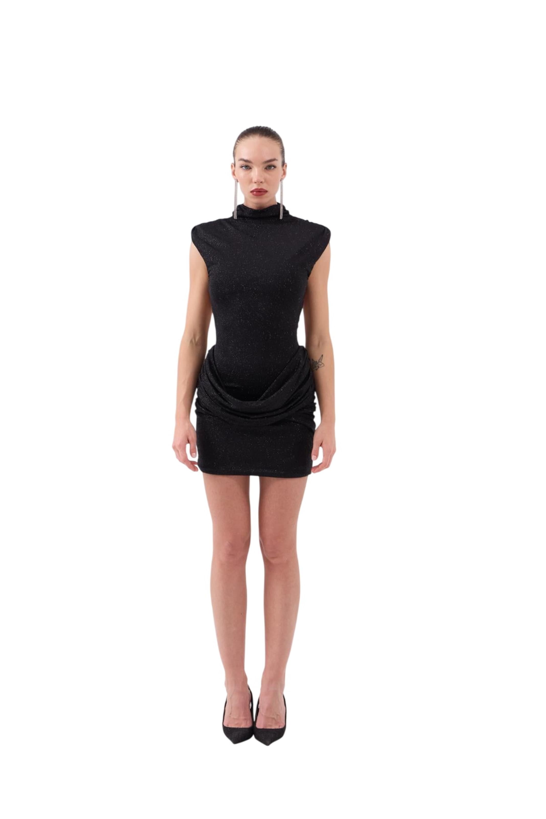 HOLLY LOLLY Kleid in Schwarz