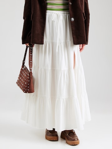 OH APRIL - Falda 'Valeska' en blanco: frente
