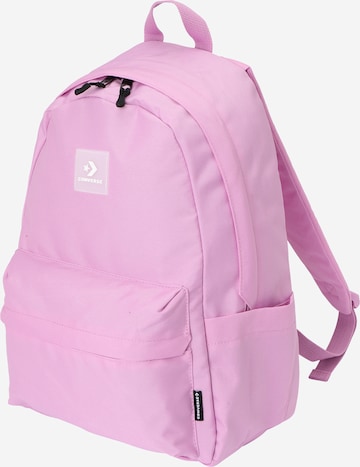 CONVERSE - Mochila 'CAN STAR CHEVRON' em rosa: frente