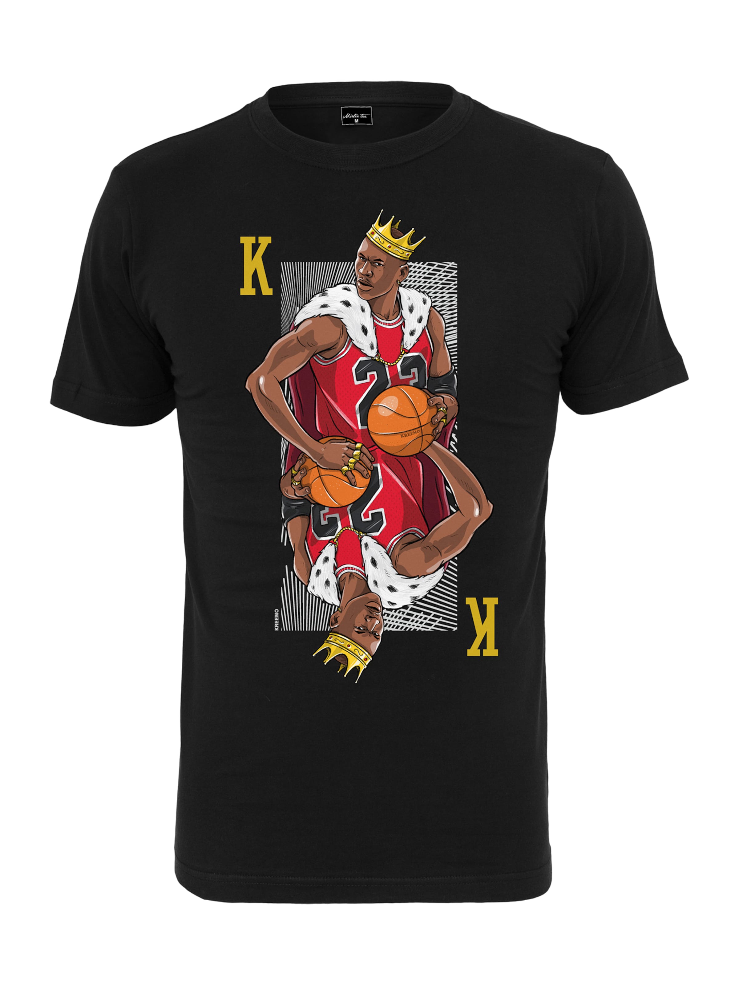 Mister Tee Shirt in Zwart: voorkant