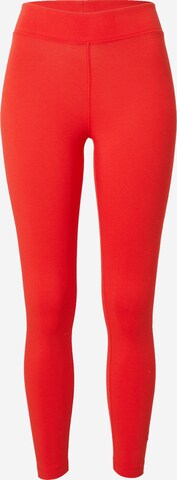 Nike Sportswear - Leggings 'Essential' en rojo: frente