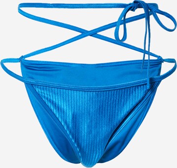 Calvin Klein Swimwear - Cueca biquíni 'CHEEKY' em azul: frente