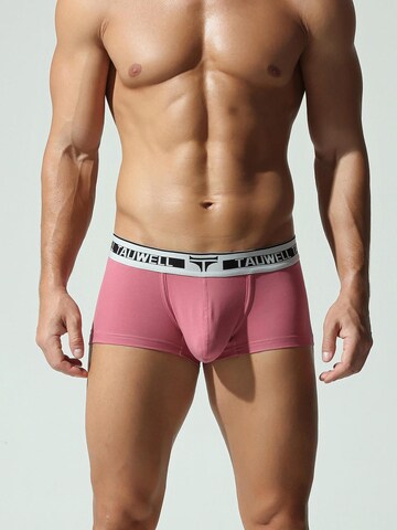 TAUWELL Boxer shorts 'Casual' in Pink: front