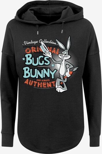 F4NT4STIC Sweat-shirt 'Vintage Bugs Bunny and Looney Tunesy' en bleu clair / gris clair / orange / noir, Vue avec produit