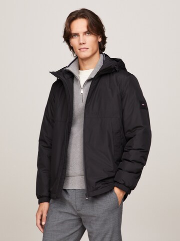 TOMMY HILFIGER - Chaqueta funcional en negro: frente