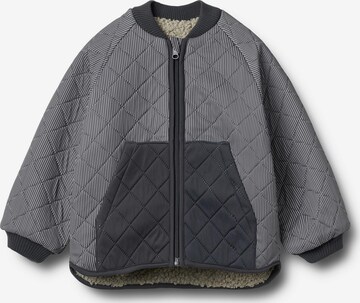 WHEAT Tussenjas 'Lake' in Blauw: voorkant