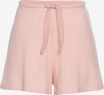 s.Oliver Spodnie od piżamy w kolorze różowy: przód