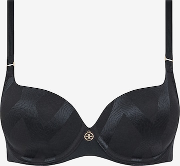 Chantelle Bra 'Glaze' in Black: front