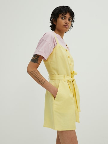 EDITED - Jumpsuit 'Mariam' en amarillo: frente