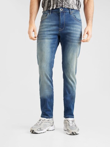 Cars Jeans Slimfit Jeans 'Bates' in Blauw: voorkant