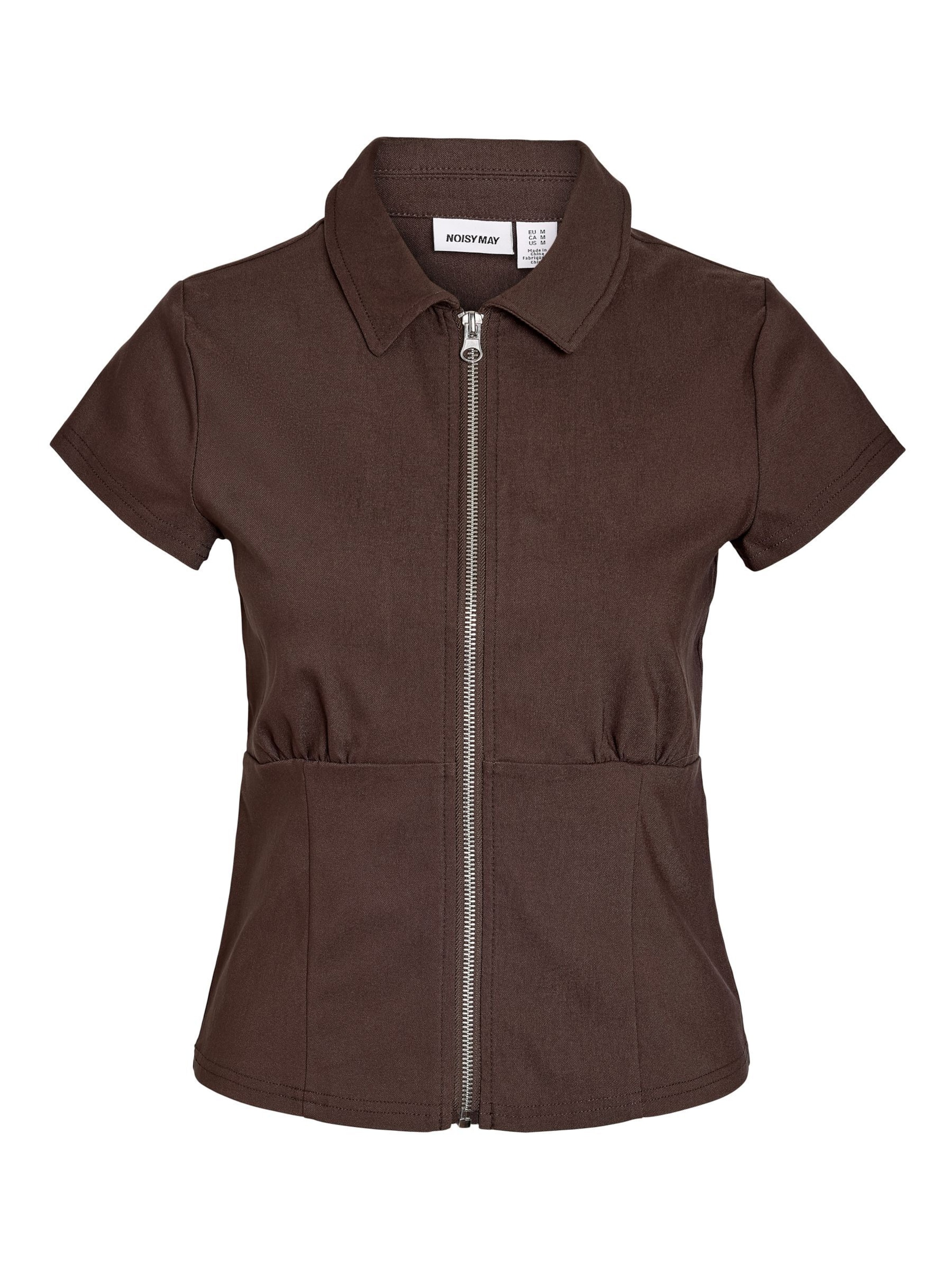Noisy may - Blusa 'NMWayne' en marrón: frente